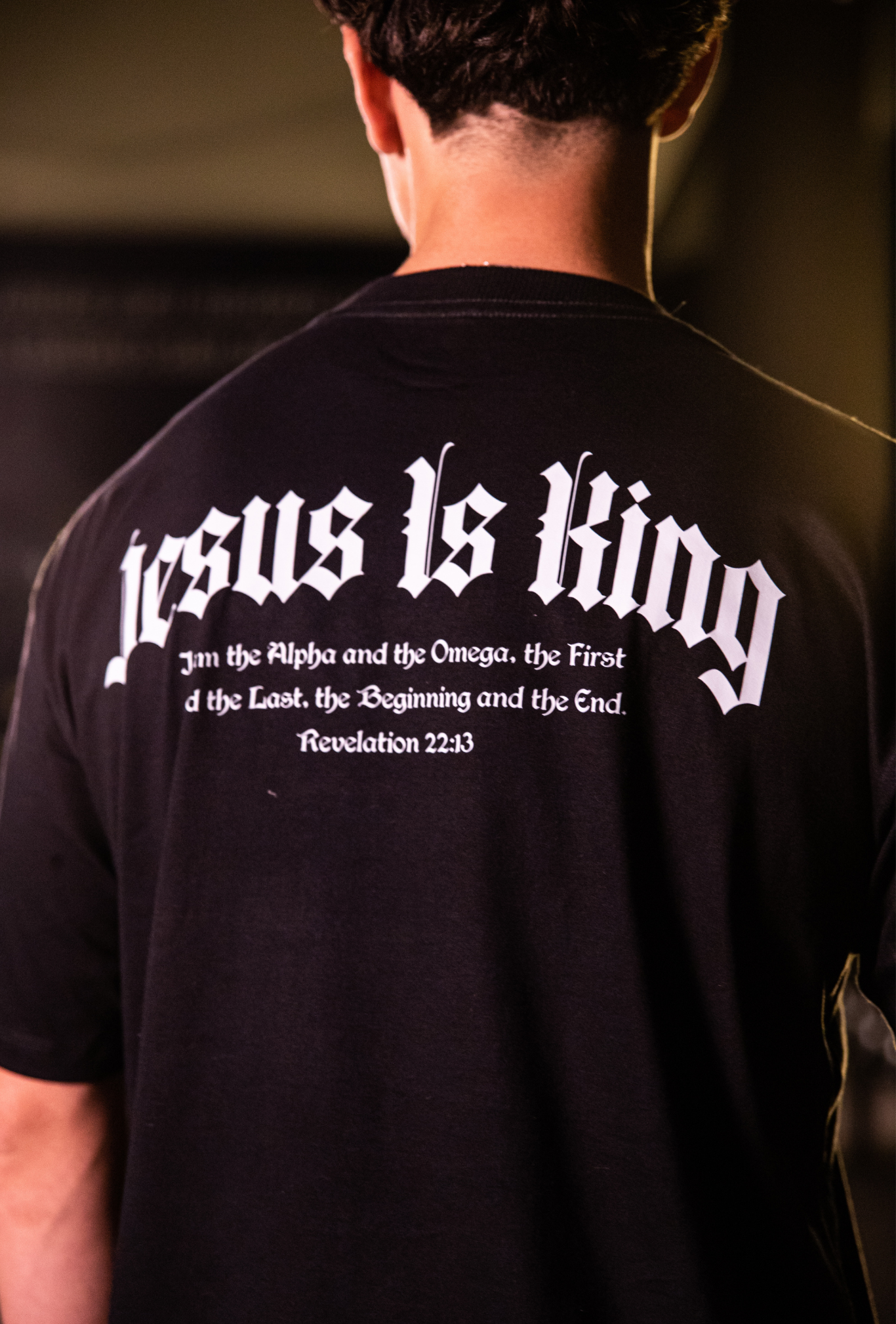 Jesus Is King Oversized