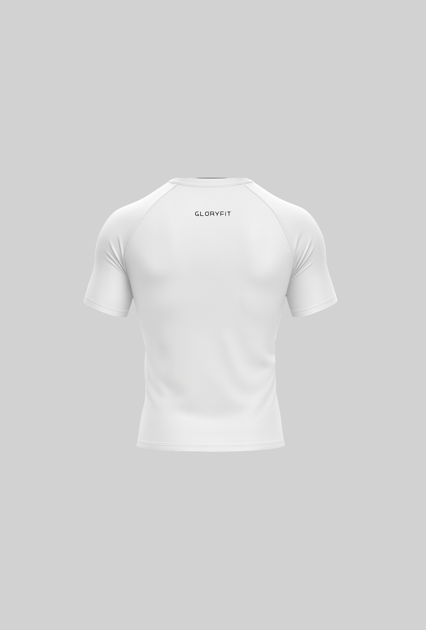 Cross Short Sleeve Compression - White