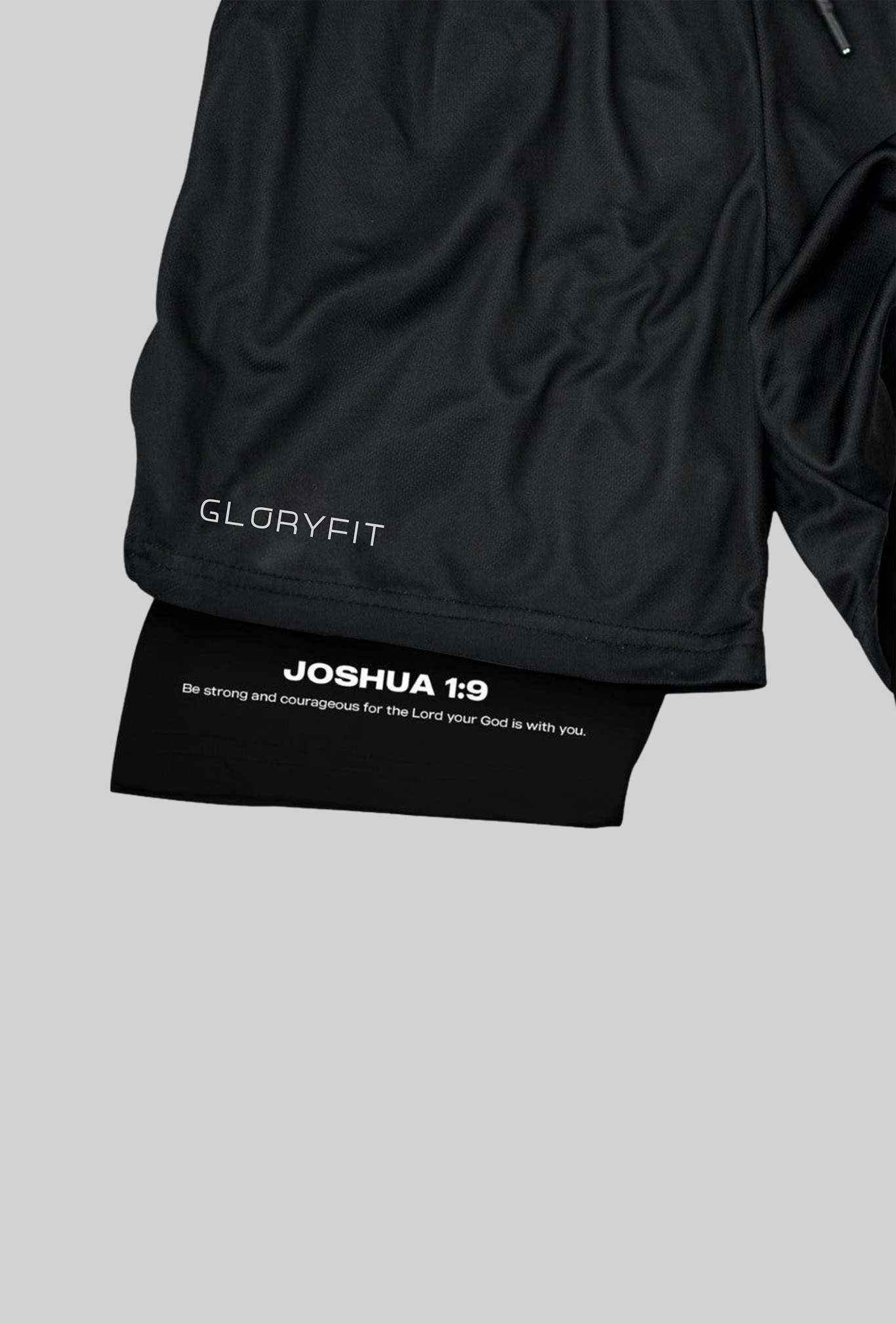 Joshua 1:9 Lion Performance Shorts